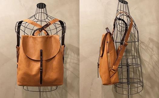 【alto.】フラップリュック（Ｌ） AMSB-1700（キャメル）