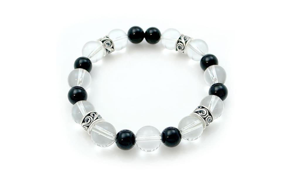 パワーストーン×シルバーブレス Lサイズ 天然石 DJ-016　　