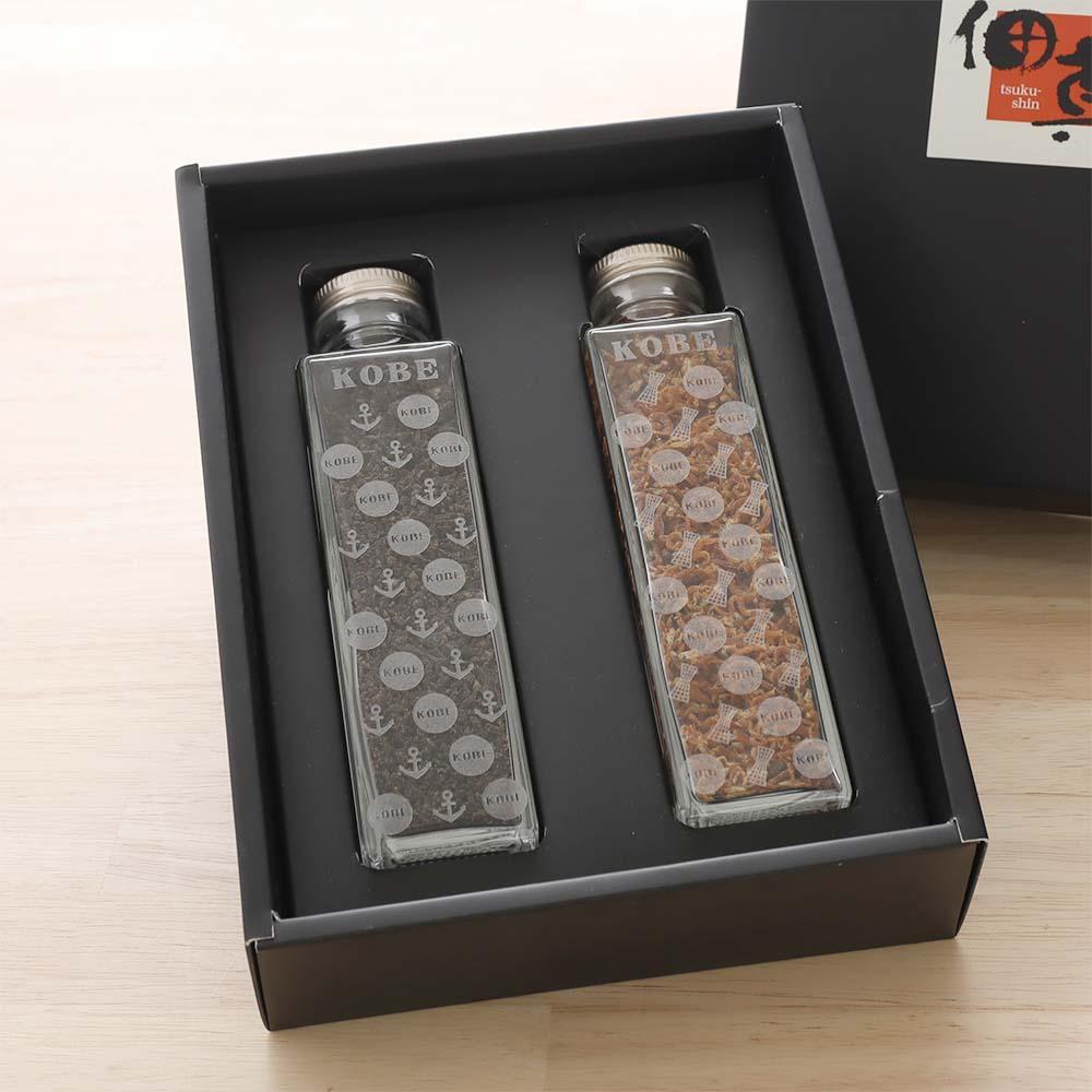 【神戸セレクション認定】パパっとふりかけ「ひとふり昆布（90g）・ひとふりおじゃこ（50ｇ）」セット