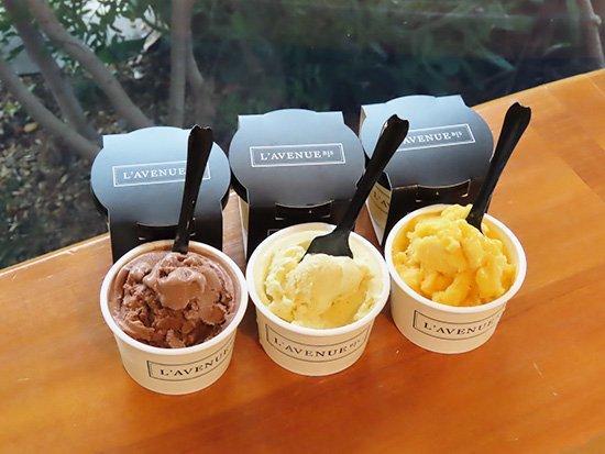 【着日指定必須】L’AVENUE（ラヴニュー）グラス エ ソルベ 〈アイスクリーム＆シャーベット 6個入り〉GLACE ET SORBET 6PIECE