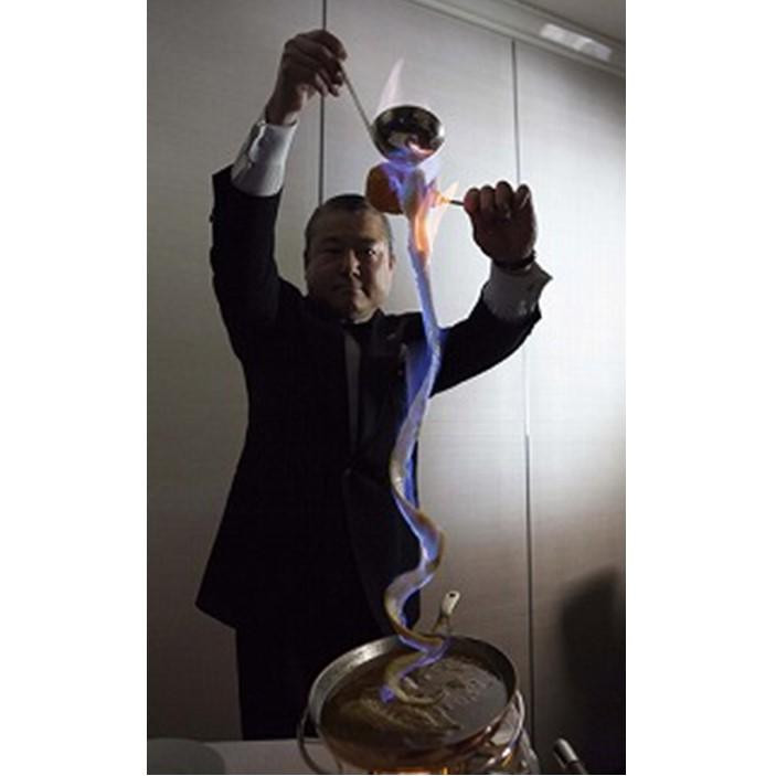 【高島屋選定品】「ホテル ラ・スイート神戸ハーバーランド」「黄綬褒章」受章記念 現代の名工による特別カービングペアディナー