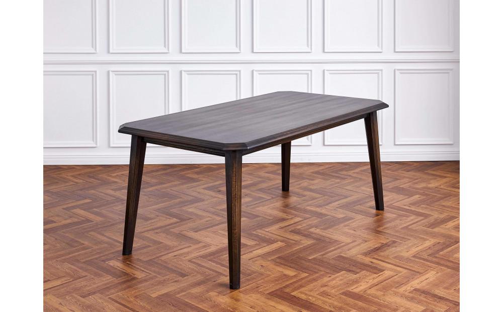 隅切型ダイニングテーブル　W1800