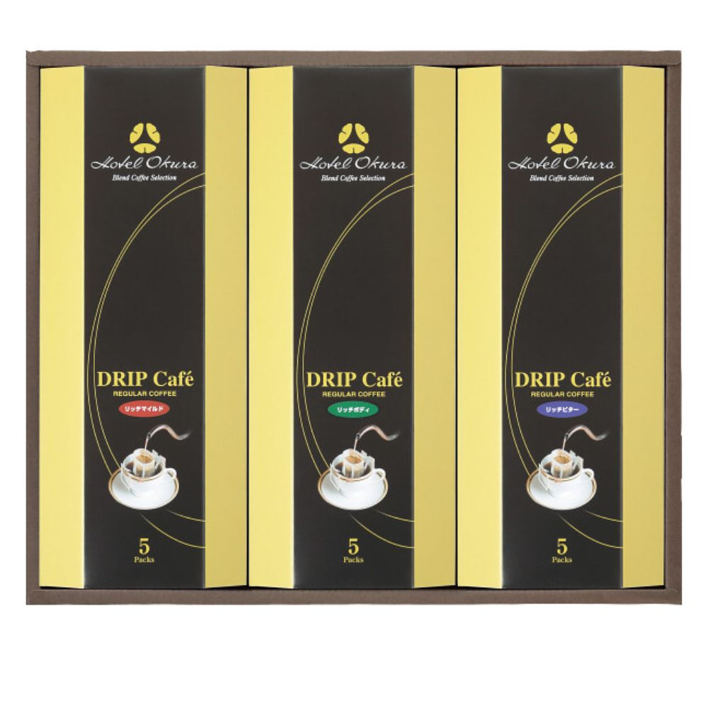 【ギフト包装対応】ホテルオークラドリップコーヒー詰合せ 15P