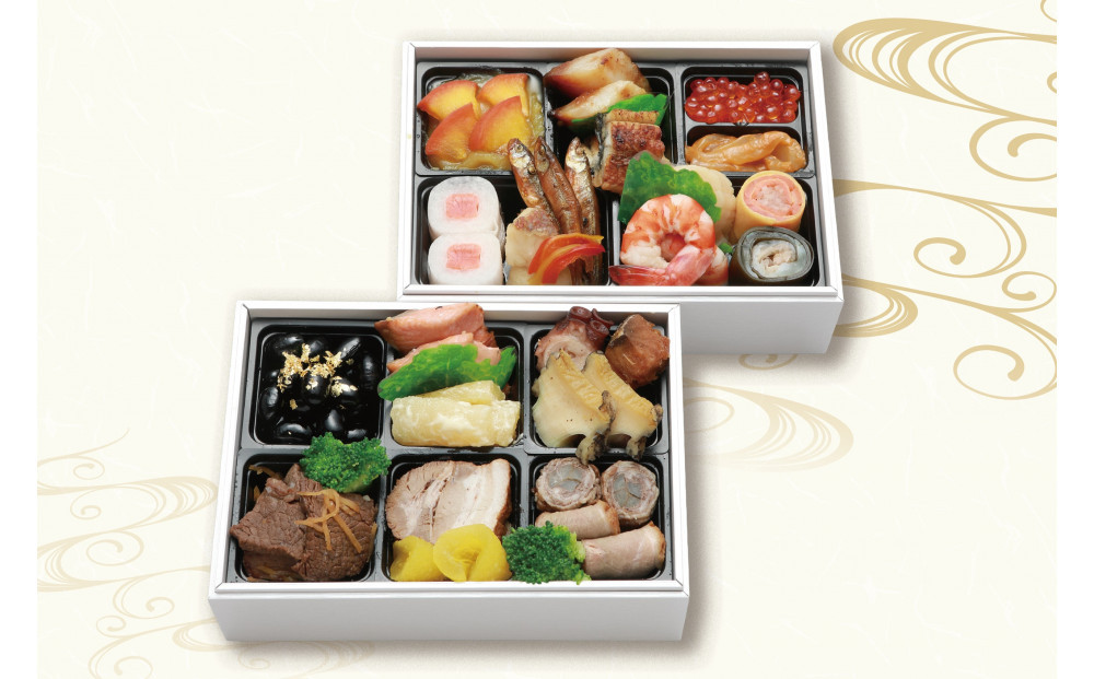 【灘たん熊北店】おせち和風二段（冷凍）12/30お届け