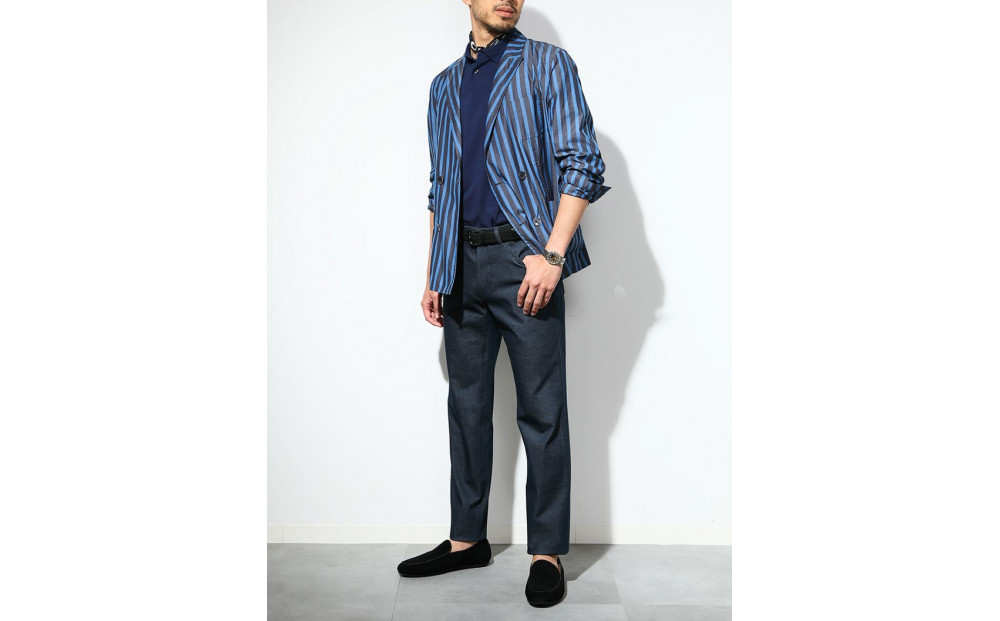 【B-THREE MEN/ビースリーメン】ストレッチ×ジーンズ 大人のメンズジーンズ(550083)