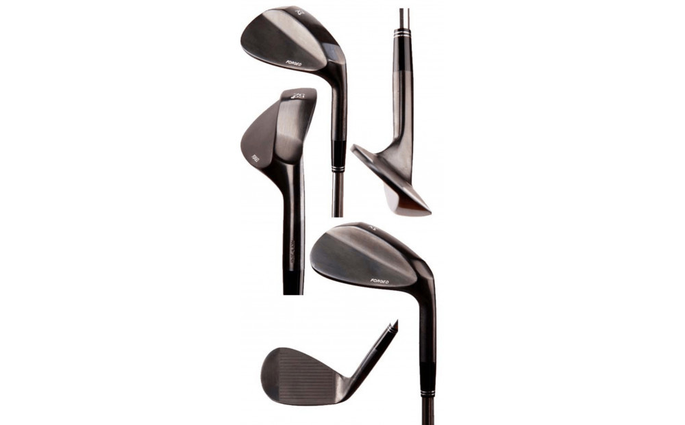 日本国産 広田ゴルフ ハンドメイド フォージド ウェッジ トリプルバウンス 黒染め 旧溝 58° NS PRO 950GH - S スチールシャフト