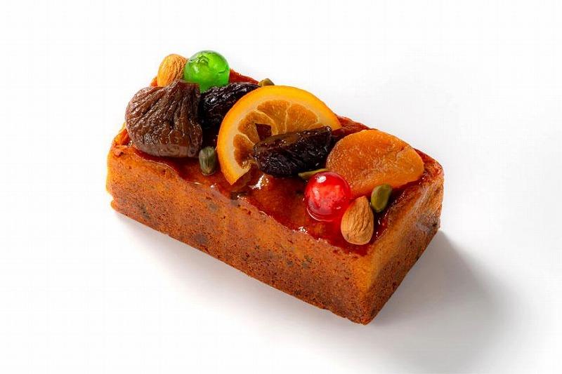 「福寿」純米吟醸のケーク オ フリュイ