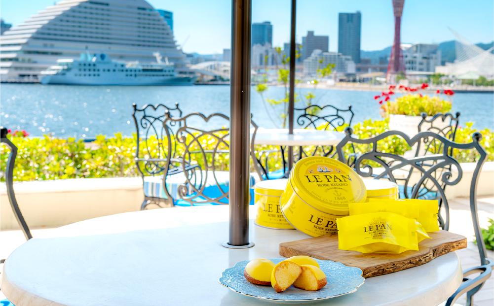 瀬戸内レモンケーキ 6個入 神戸開港150年記念缶