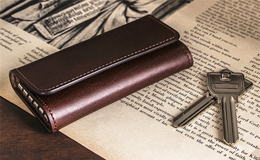 名入れ無料 Lemmaのキーケース（オレンジ）