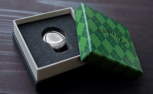 銀製　ゴルフマーカー×ハットクリップセット MS019-020