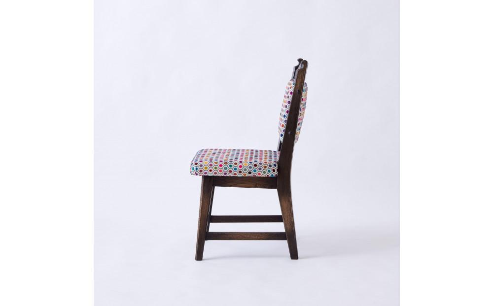 【神戸を代表する】創業150年日本一古い洋家具屋の小椅子ポロチェア【永田良介商店】【White ohaziki／High type】