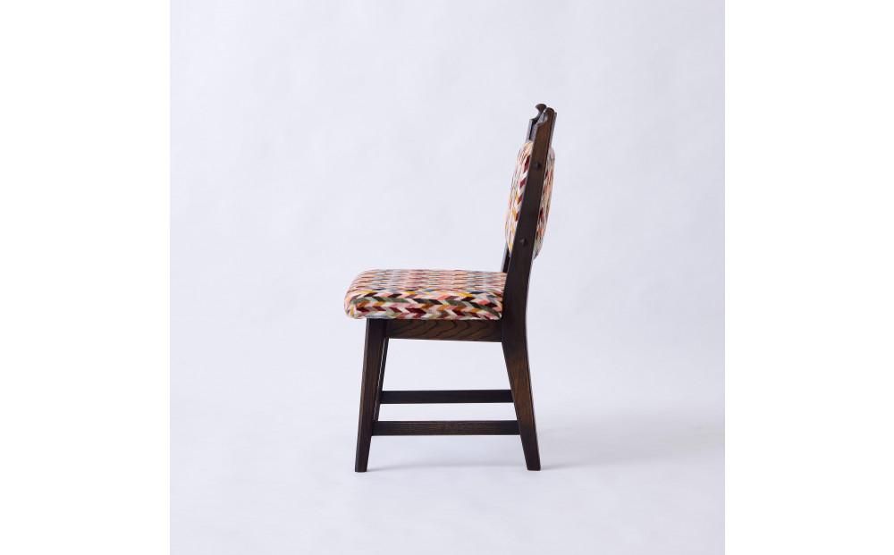 【神戸を代表する】創業150年日本一古い洋家具屋の小椅子ポロチェア【永田良介商店】【Pink yabane／High type】