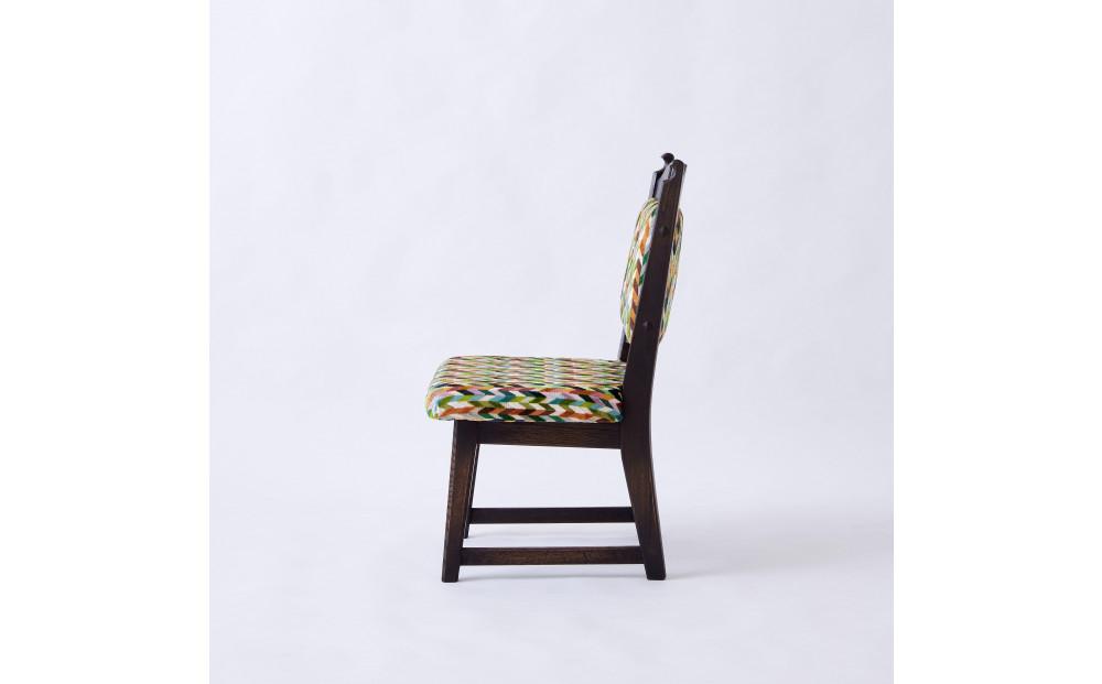 【神戸を代表する】創業150年日本一古い洋家具屋の小椅子ポロチェア【永田良介商店】【Green yabane／Low type】