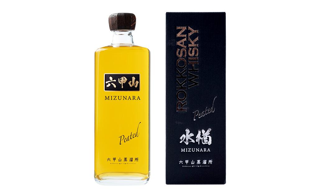 六甲山ピュアモルトウイスキー MIZUNARA 　ピーテッド (720ml×1本)※化粧箱付
