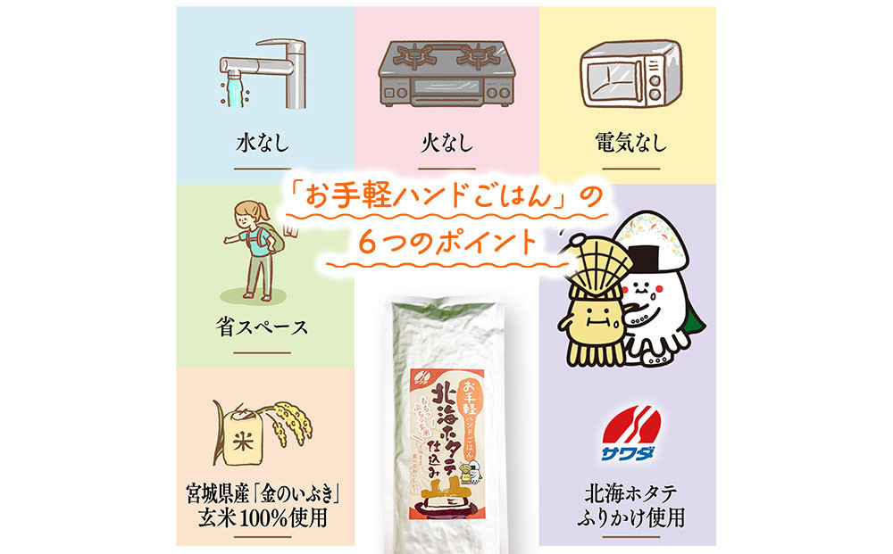 【ふるさと納税】お手軽ハンドごはん 北海ホタテ 120g×5本 セット レトルト パウチ 非常食 防災 アウトドア ゴロっと北海ホタテの焦がし醤油 ほたて 帆立 澤田食品