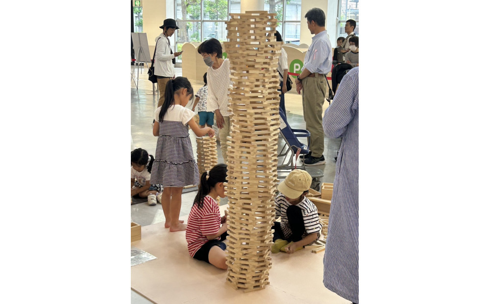 桧のおもちゃ　HINOKIスティック　IKONIH　Only　Tall