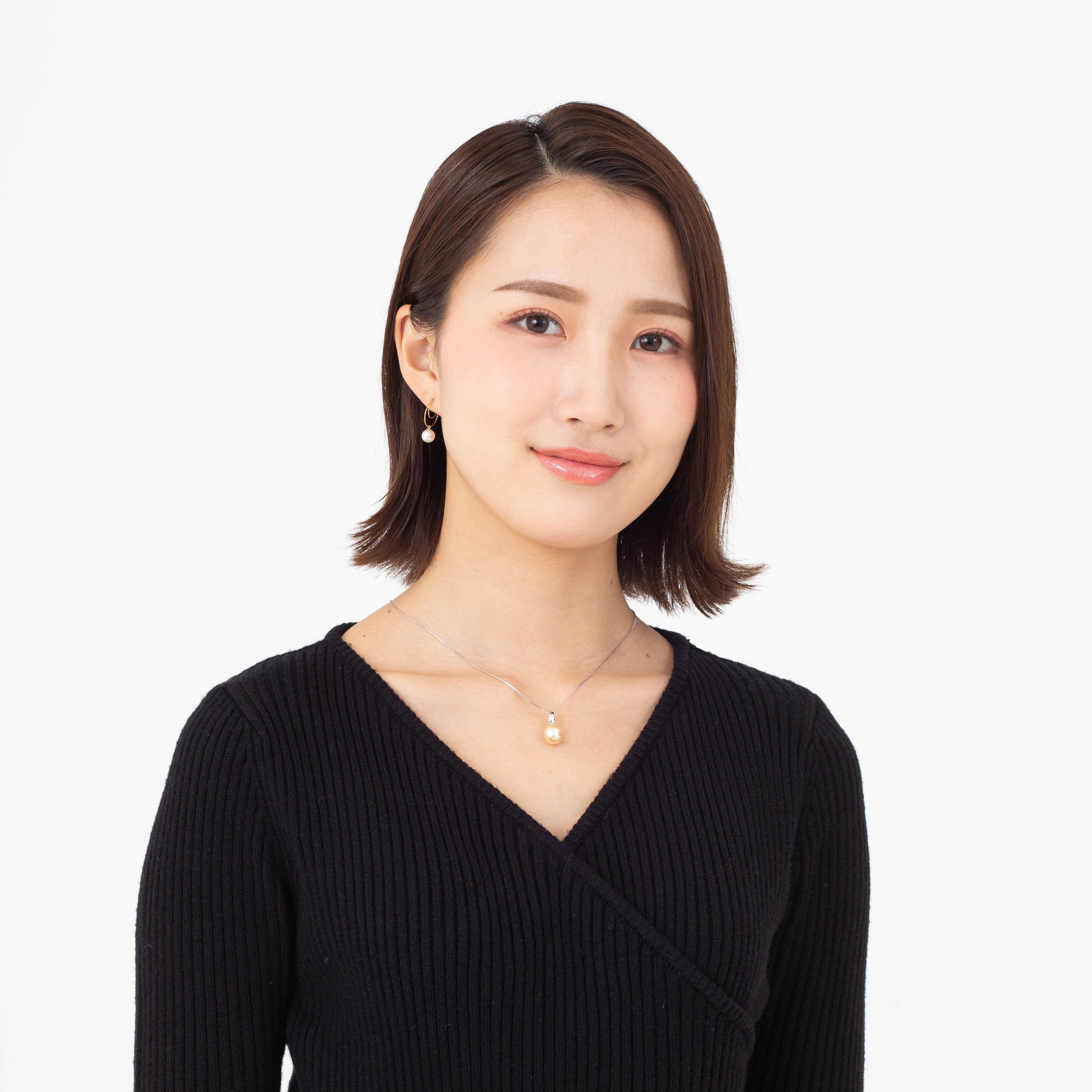 【響】ゴールデンパール（南洋 白蝶真珠） 10mm セミラウンド Pt900 プラチナ ペンダントトップ