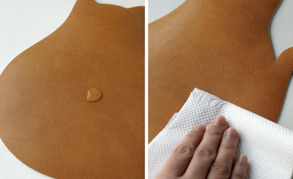 【職人手作り】ねこの小物3点セット（ねこのマウスパッド1枚＋ねこのコースター2枚）ねこ部が作ったマウスパッド コースター ランチョンマット 無地 シンプル 日本製