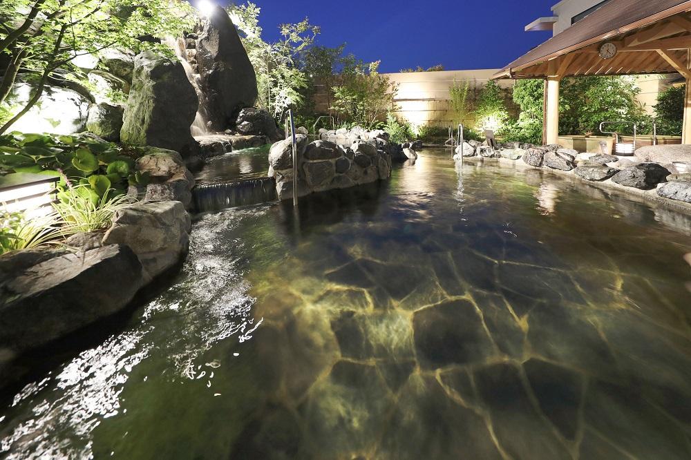 【神戸みなと温泉　蓮】1泊2食付 ペア宿泊券《ハーバースイート展望半露天風呂付和洋室》