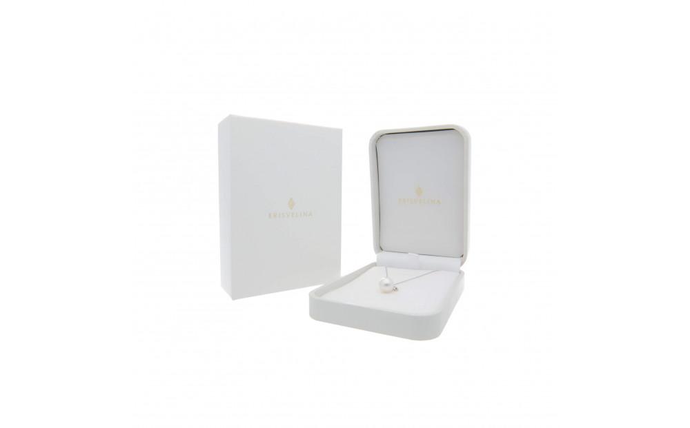 【姫果】アコヤパール ダイヤモンド プラチナ ペンダントトップ｜無調色 アコヤ真珠 8.0mm ラウンド PT900