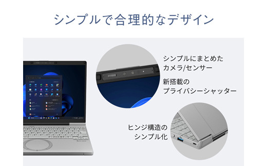 Panasonic パナソニックレッツノートSC/プレミアム/ジェットブラック 【メモリ64GB搭載モデル】 CF-SC6BSVCP