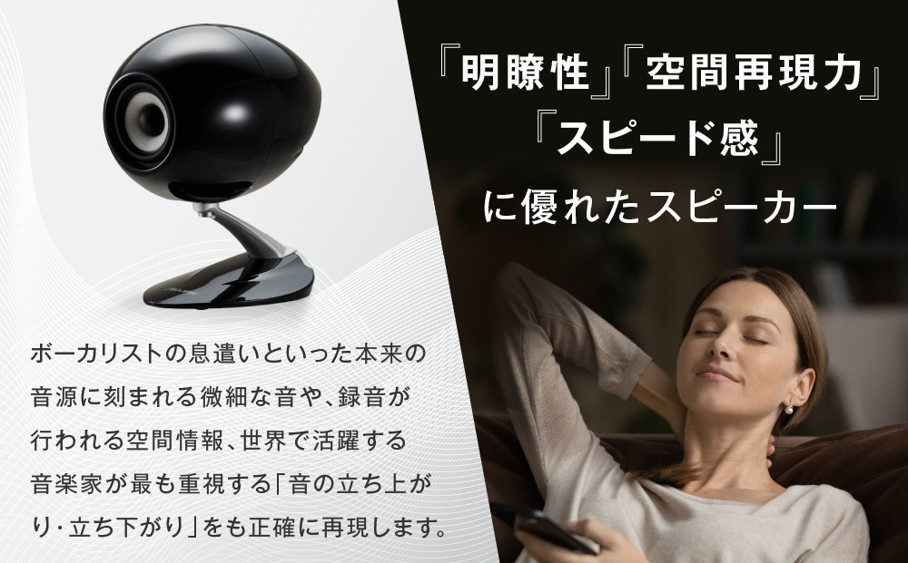 コンパクトスピーカー  【カラー：ブラック】 TD307MK3BK