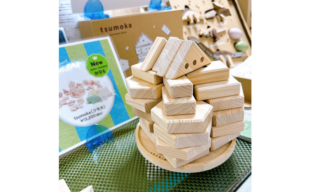 桧のおもちゃ　アイコニー　ツモカ tsumoka　IKONIH　TSUMOKA　BALANCEGAME