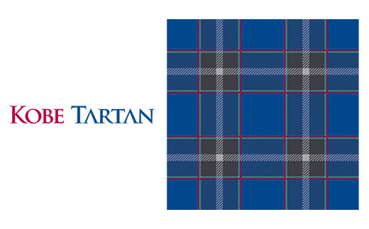 【神戸タータン】シルクプリントネクタイ