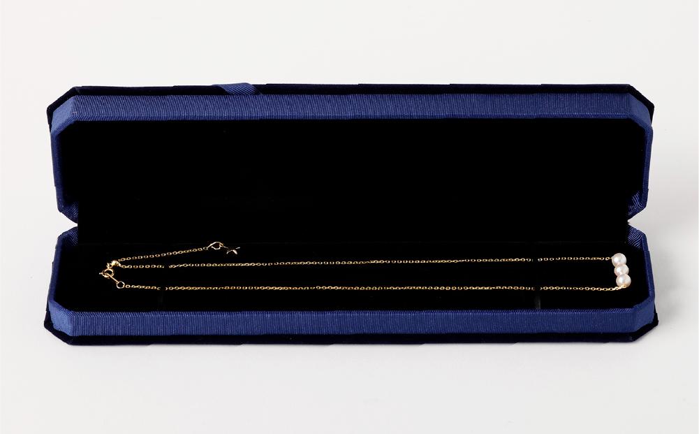 アコヤパールネックレス 5.5mm~6mmシルバー 14金メッキ