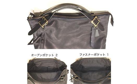 【-Less】ホースレザー　トートリュック（Ｍ） LMSB-0032（ブラック）