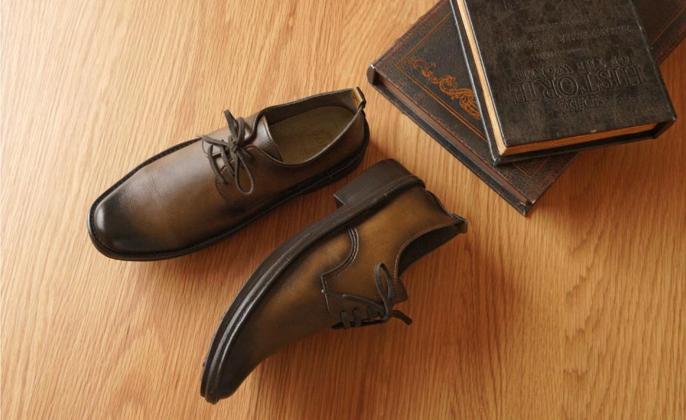 【職人手作り】手染めヴィンテージシューズ（HAWK2）