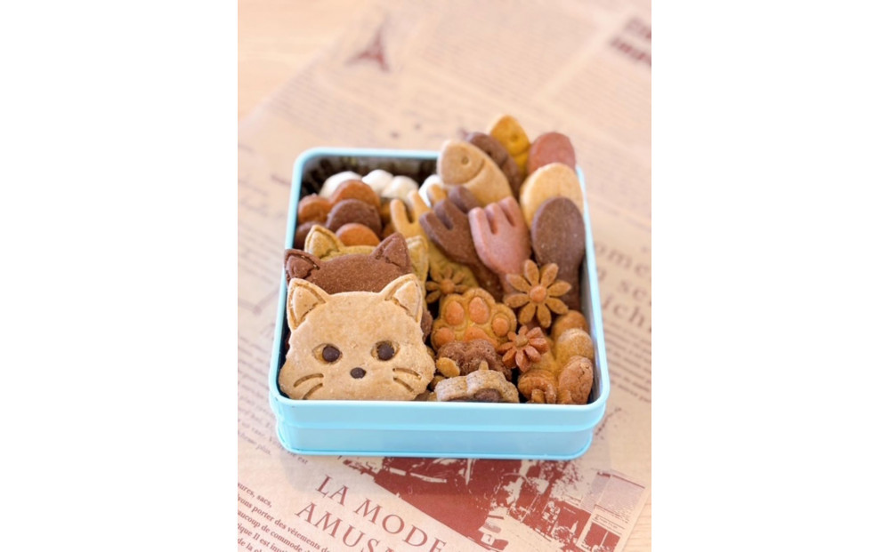 【神戸ハイカラ】クッキーDOG缶&CAT缶　ver.3