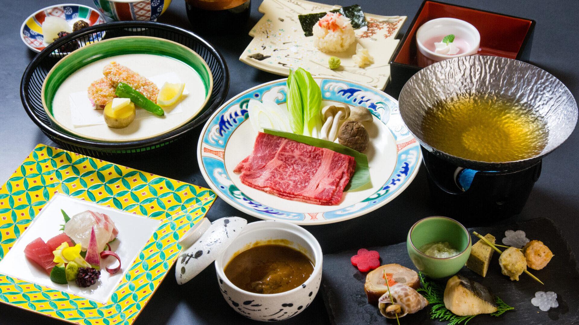 【料亭 胡蝶（ほてるＩＳＡＧＯ神戸）】ペアランチまたはディナー食事券《和食懐石　全10品》