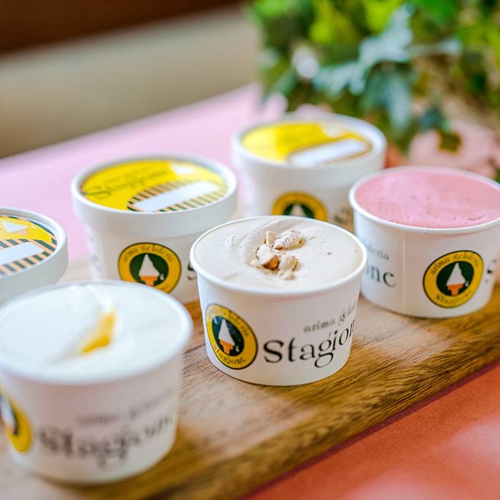 行列のできる有馬温泉湯本坂のジェラート詰め合わせ│  ありま アイス アイスクリーム スイーツ フルーツ 果物 セット お菓子