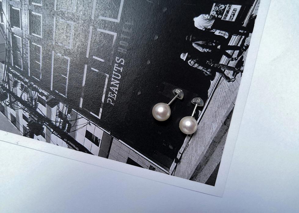 特選　アコヤ真珠ピアス　　