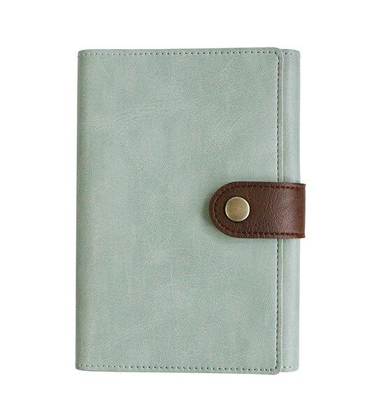 職人手作り お薬手帳ケース 大容量なのにコンパクト 診察券 母子手帳 病院 通院 カバー MEDIC【ライトブルー】