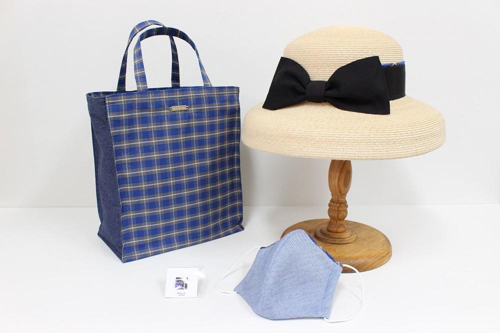 【神戸タータン】創業1940年 帽子専門店マキシンの 神戸タータンセット（夏用）