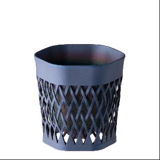 最新鋭金属3D造形システムで超越する匠の技Syuki　六角タイプ（小／口元が六角形）（ブルー）