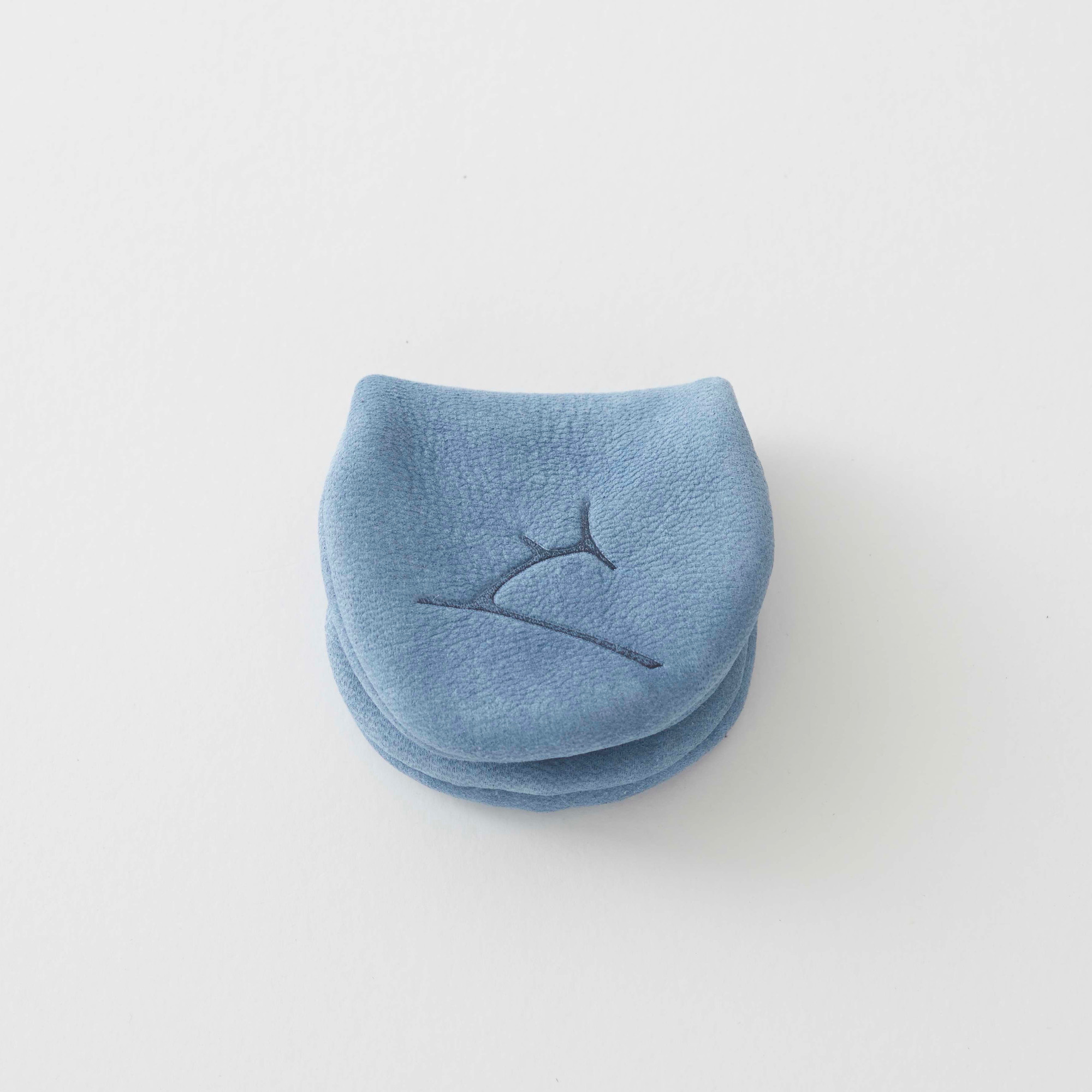 ENISICA エニシカ ジビエ鹿革 リンシカ コインケース 朝霞 (あさがすみ)