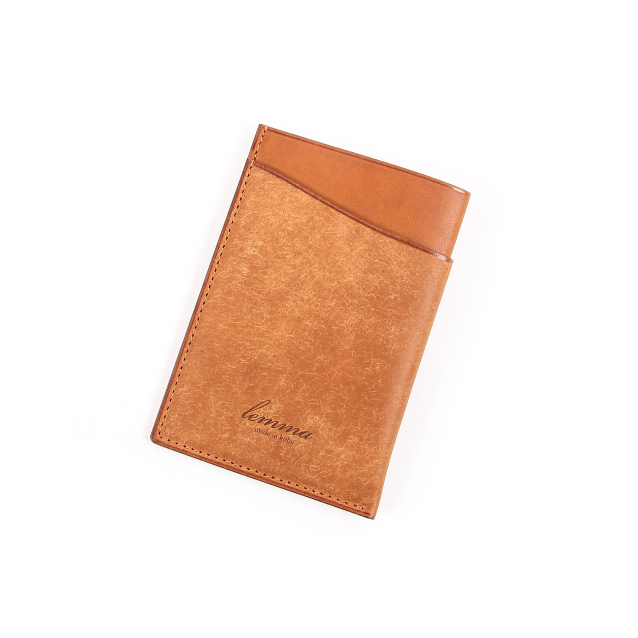 レンマ 二つ折り 定期入れ Olas オラス パスケース lemma コニャック