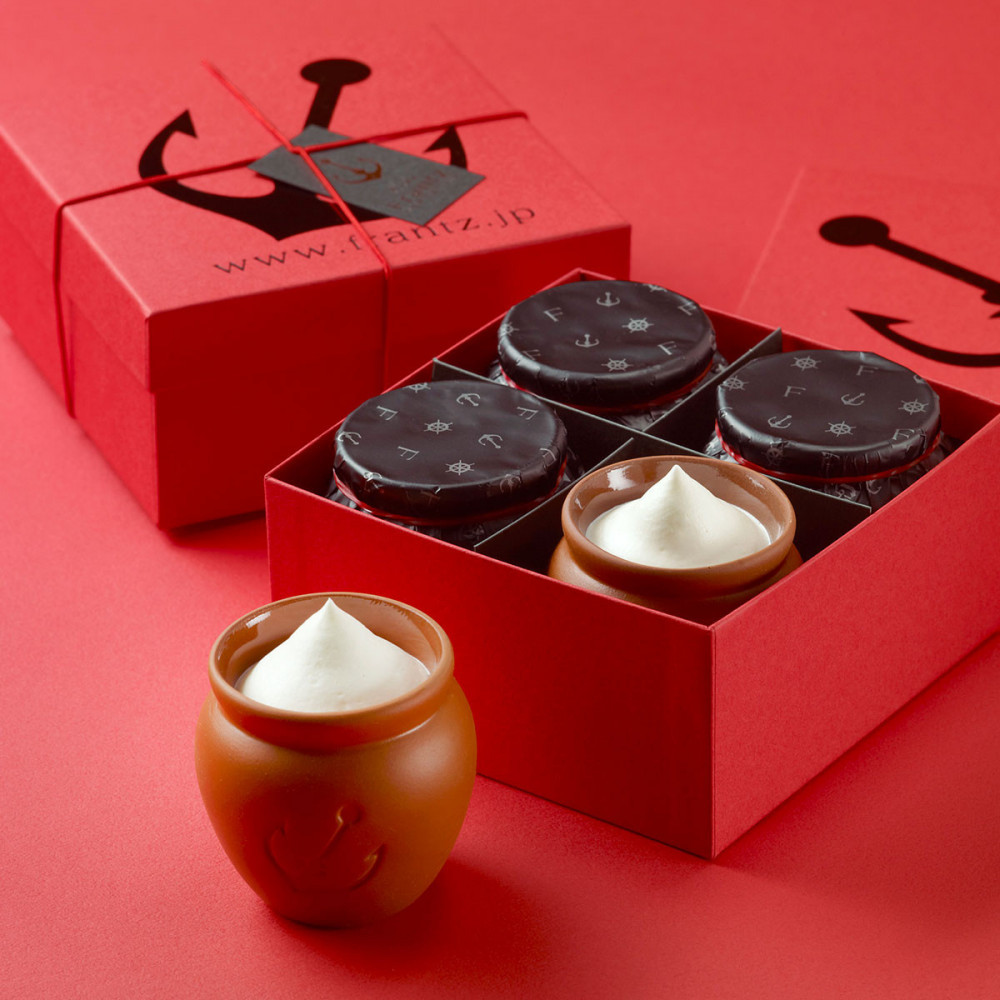 【神戸フランツ】 神戸魔法の壷プリン4個入