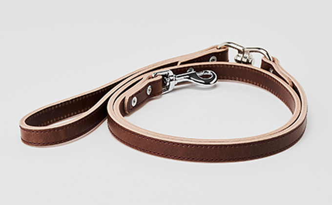 good lead 中型犬用15mm幅［犬 猫 リード］ヒノキ