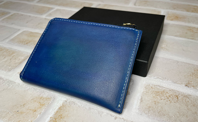 染色Lウォレット  ＃グレー