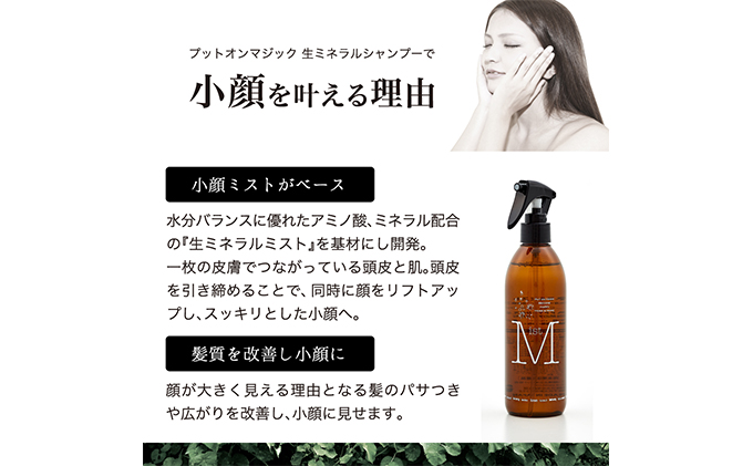 美容室がつくったシャンプー　「PUT ON MAGIC」 300g　 ヘアケア