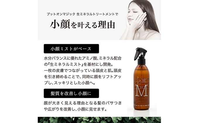 「PUT ON MAGIC トリートメント」200g ヘアケア リペア 美容