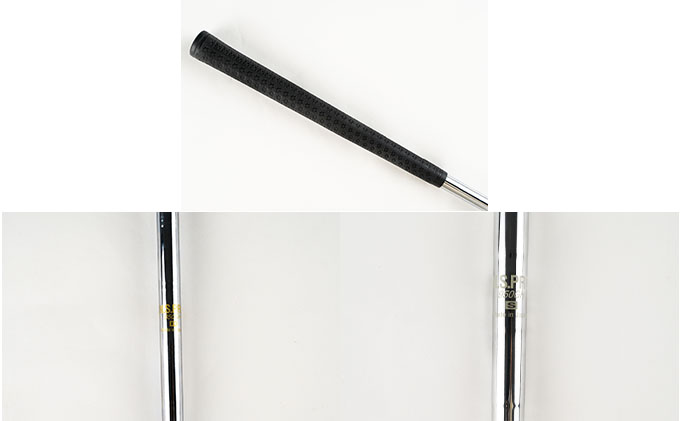 ふるさと納税限定仕様！スクラッチゴルフ　アイアンセット ＃6～PW、SW、LW　7本セット　NS-950（S）