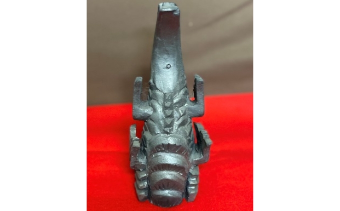 瓦細工師手作り　【鯱・1対　ミニ】