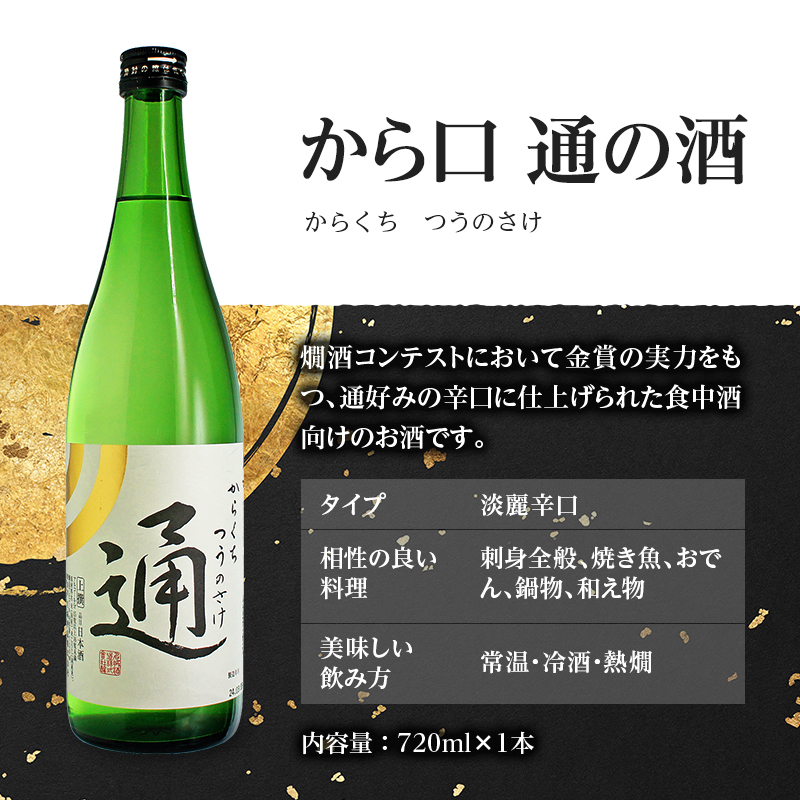 【最短翌日～5営業日以内発送】杜氏厳選「辛口三昧4種」飲み比べセット720ml×4本