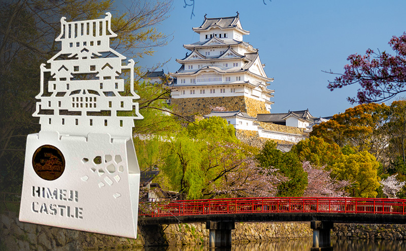 姫路城スマホスタンド (黒)