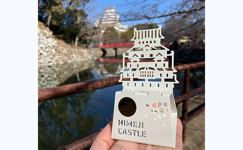 姫路城スマホスタンド (黒)